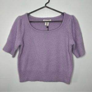 Happily Grey Fuzzy Sweater